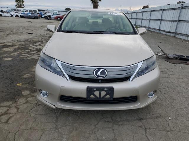 JTHBB1BA4B2046404 - 2011 LEXUS HS 250H BEIGE photo 5