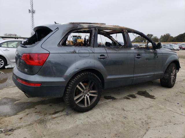 WA1AY74L19D011454 - 2009 AUDI Q7 3.6 QUATTRO GRAY photo 3