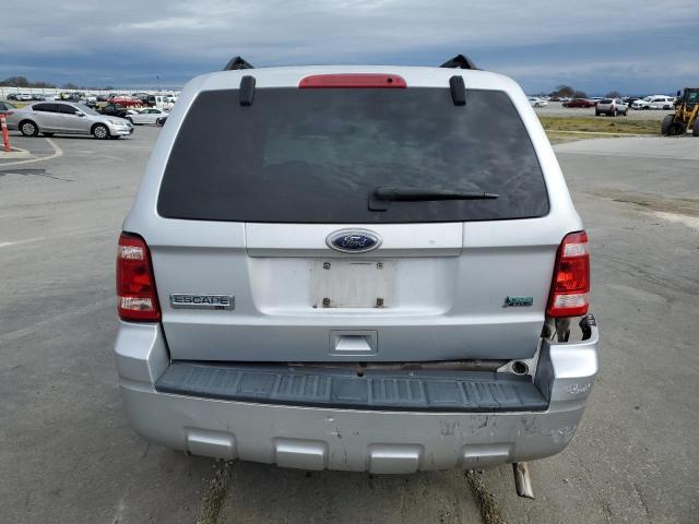 1FMCU0DG2AKA36198 - 2010 FORD ESCAPE XLT SILVER photo 6