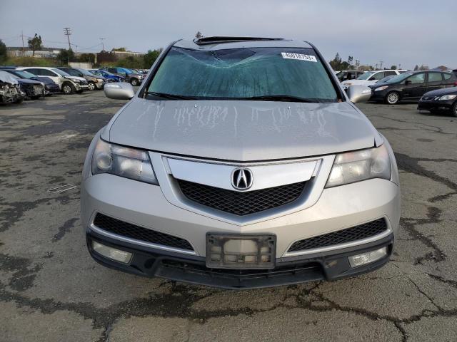 2HNYD2H61AH502972 - 2010 ACURA MDX TECHNOLOGY SILVER photo 5