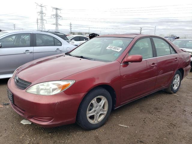 4T1BE32K82U106438 - 2002 TOYOTA CAMRY LE RED photo 1