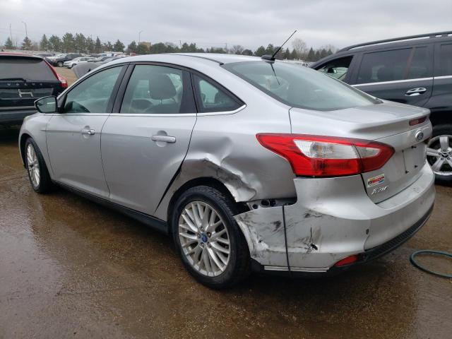 1FAHP3H23CL177205 - 2012 FORD FOCUS SEL SILVER photo 2