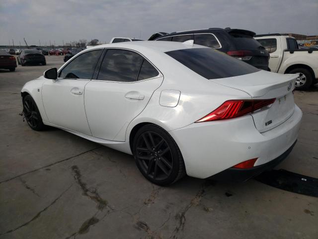 JTHBA1D20J5083150 - 2018 LEXUS IS 300 WHITE photo 2