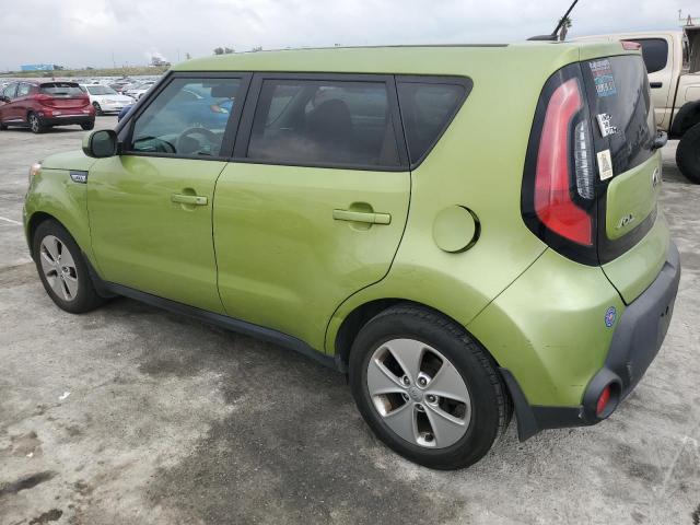 KNDJP3A5XF7781556 - 2015 KIA SOUL + GREEN photo 2