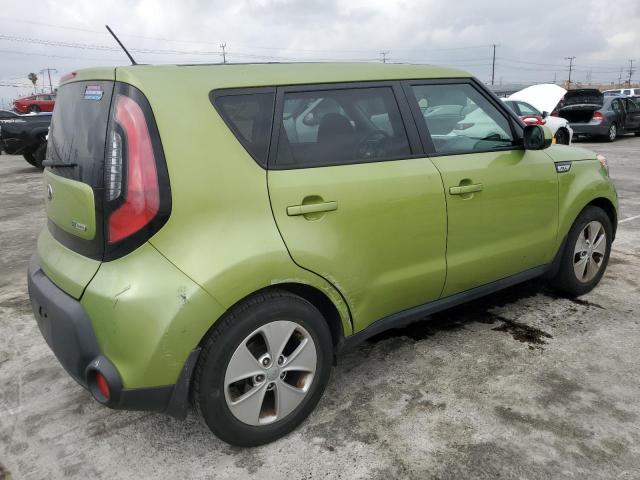 KNDJP3A5XF7781556 - 2015 KIA SOUL + GREEN photo 3