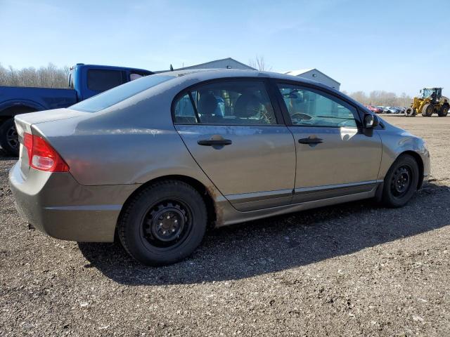 2HGFA16317H004094 - 2007 HONDA CIVIC DX GRAY photo 3