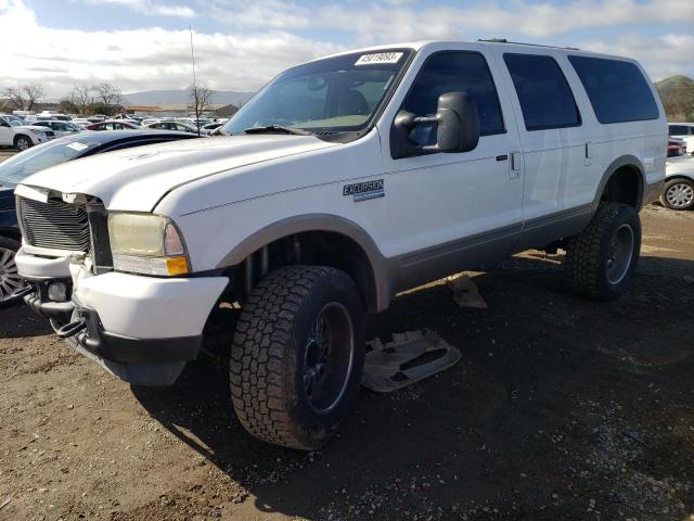 1FMSU45P23EC24240 - 2003 FORD EXCURSION EDDIE BAUER WHITE photo 1