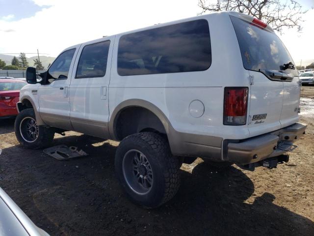 1FMSU45P23EC24240 - 2003 FORD EXCURSION EDDIE BAUER WHITE photo 2