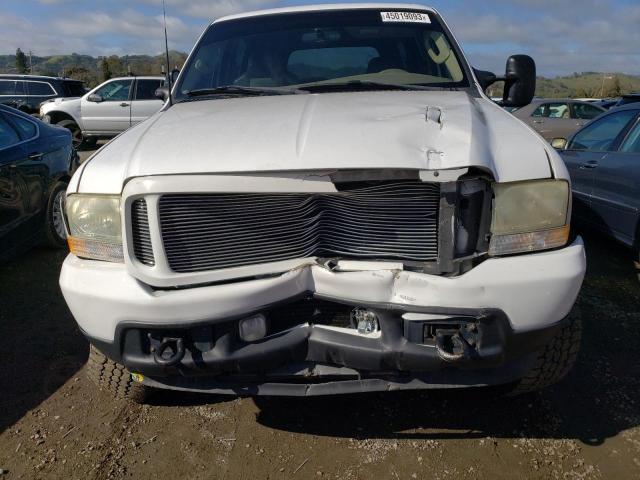 1FMSU45P23EC24240 - 2003 FORD EXCURSION EDDIE BAUER WHITE photo 5