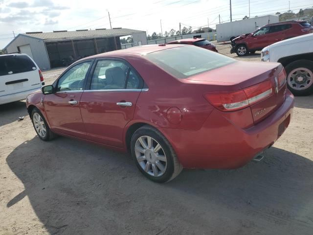 3LNHL2GC4CR836304 - 2012 LINCOLN MKZ RED photo 2