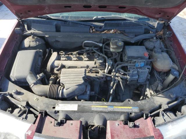 1G8AJ55F07Z173612 - 2007 SATURN ION LEVEL 2 RED photo 11