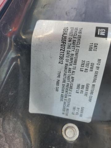 1G8AJ55F07Z173612 - 2007 SATURN ION LEVEL 2 RED photo 12