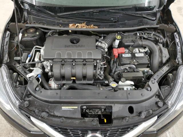 3N1AB7AP2KY454832 - 2019 NISSAN SENTRA S BLACK photo 11