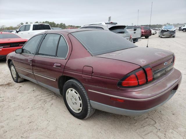 2G1WN52M0T9190863 - 1996 CHEVROLET LUMINA LS MAROON photo 2