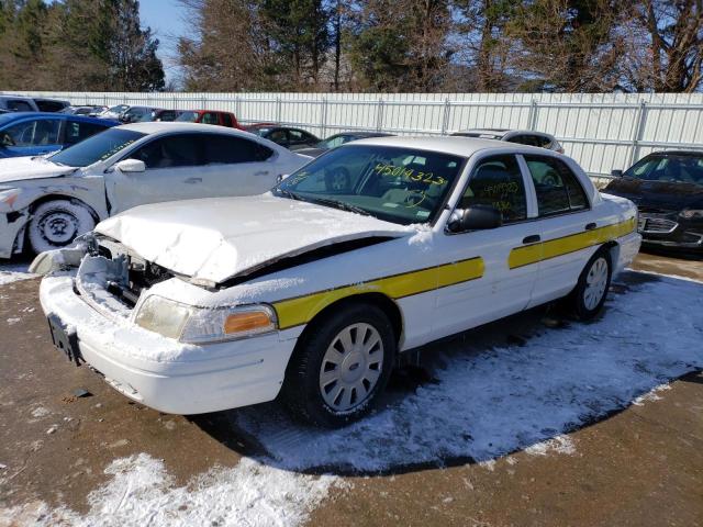 2FABP7BV4AX126814 - 2010 FORD CROWN VICT POLICE INTERCEPTOR WHITE photo 1