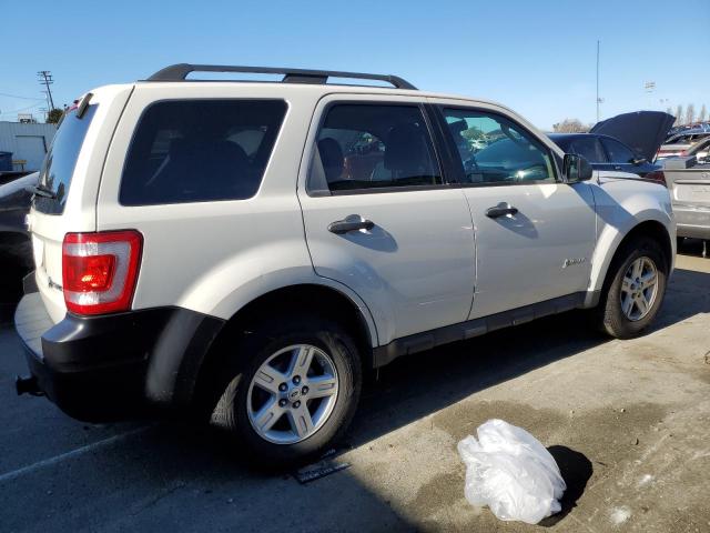 1FMCU49389KA09192 - 2009 FORD ESCAPE HYBRID WHITE photo 3