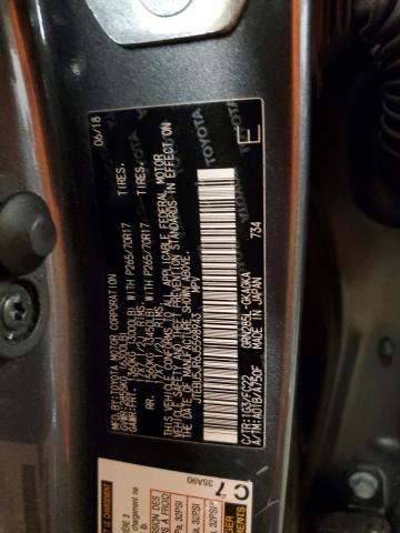 JTEBU5JR6J5598943 - 2018 TOYOTA 4RUNNER SR5/SR5 PREMIUM 灰色 照片 12