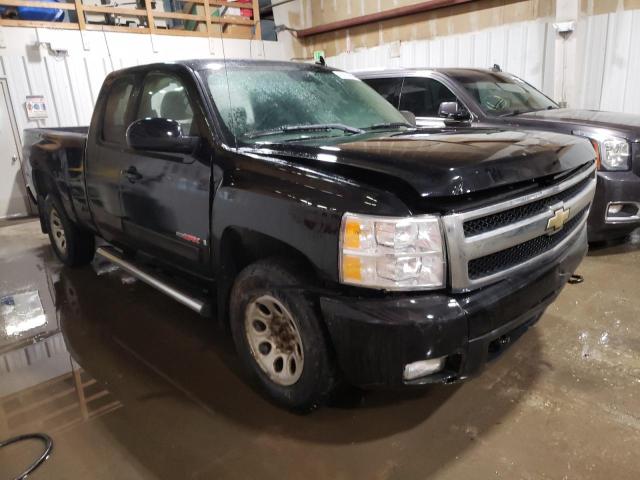 1GCEK19YX8Z239321 - 2008 CHEVROLET SILVERADO K1500 BLACK photo 4