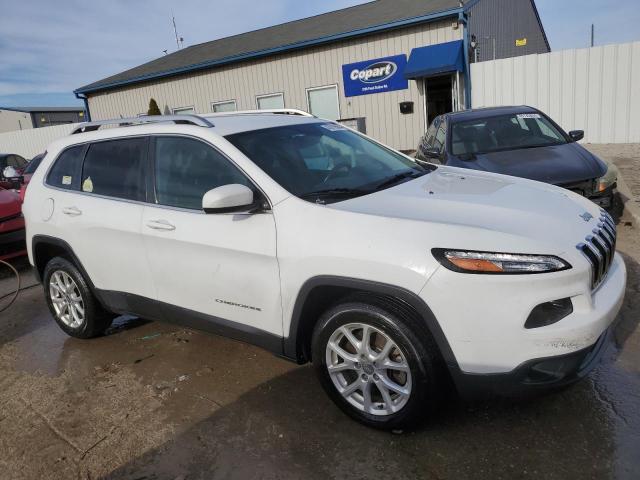 1C4PJLCB0FW730409 - 2015 JEEP CHEROKEE LATITUDE WHITE photo 4