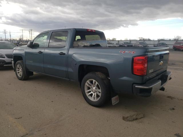 3GCUKREC7EG412258 - 2014 CHEVROLET SILVERADO K1500 LT GRAY photo 2