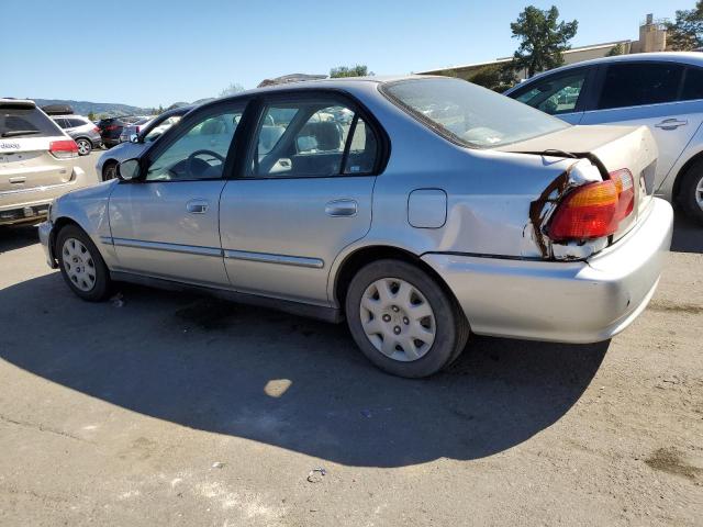 2HGEJ6618XH570454 - 1999 HONDA CIVIC BASE SILVER photo 2