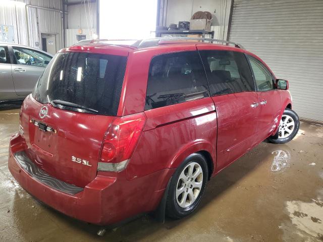 5N1BV28U57N137134 - 2007 NISSAN QUEST S RED photo 3