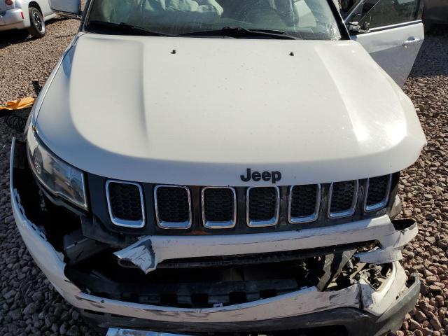 3C4NJDCB6KT733652 - 2019 JEEP COMPASS LIMITED WHITE photo 11