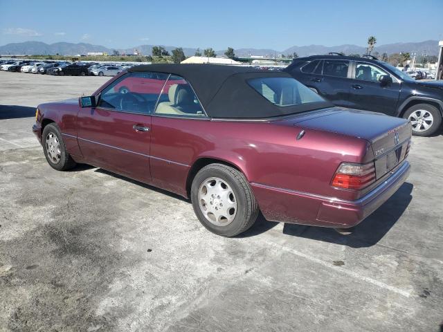 WDBEA66E9SC282387 - 1995 MERCEDES-BENZ E-CLASS 320 BURGUNDY photo 2