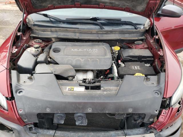 1C4PJMBB3GW104491 - 2016 JEEP CHEROKEE TRAILHAWK ბურგუნდია ფოტო 11