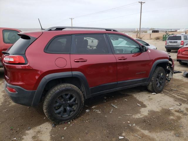 1C4PJMBB3GW104491 - 2016 JEEP CHEROKEE TRAILHAWK ბურგუნდია ფოტო 3