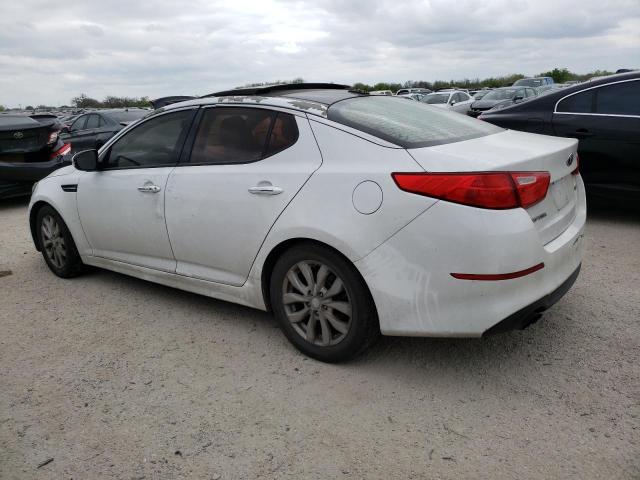 5XXGN4A75EG304918 - 2014 KIA OPTIMA EX WHITE photo 2