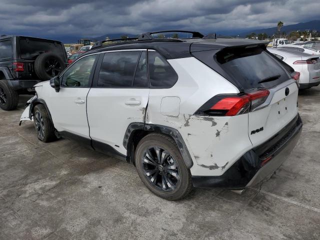 JTME6RFV9RJ040497 - 2024 TOYOTA RAV4 XSE WHITE photo 2