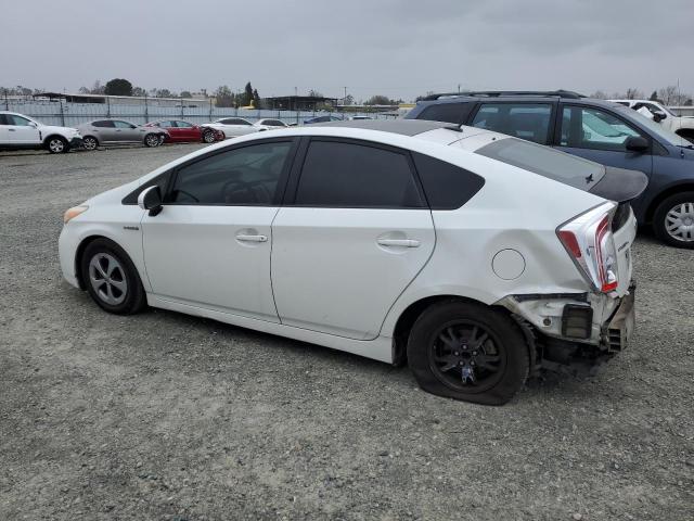 JTDKN3DU6C1497935 - 2012 TOYOTA PRIUS WHITE photo 2