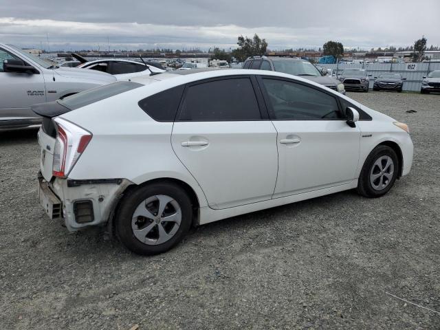 JTDKN3DU6C1497935 - 2012 TOYOTA PRIUS WHITE photo 3