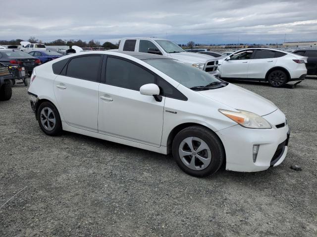 JTDKN3DU6C1497935 - 2012 TOYOTA PRIUS WHITE photo 4