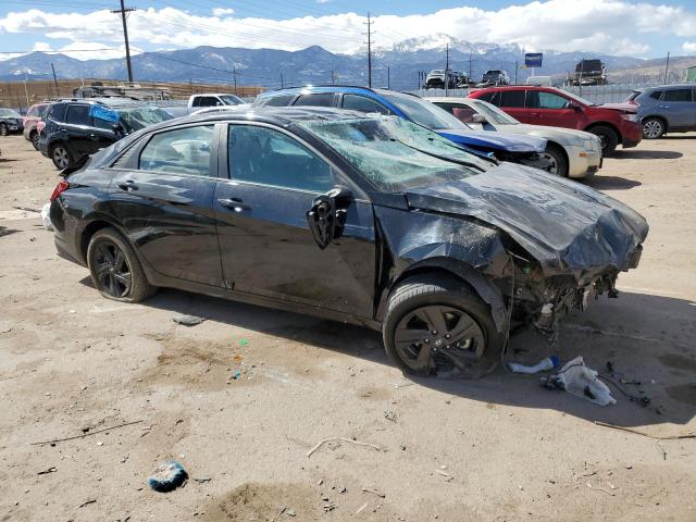 5NPLM4AG5MH034478 - 2021 HYUNDAI ELANTRA SEL BLACK photo 4