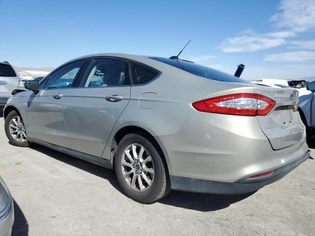 3FA6P0G77FR120000 - 2015 FORD FUSION S TAN photo 2