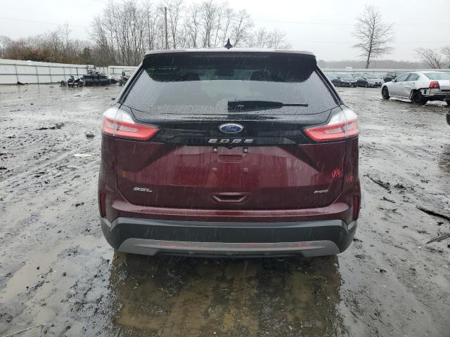 2FMPK4J98MBA35981 - 2021 FORD EDGE SEL BURGUNDY photo 6