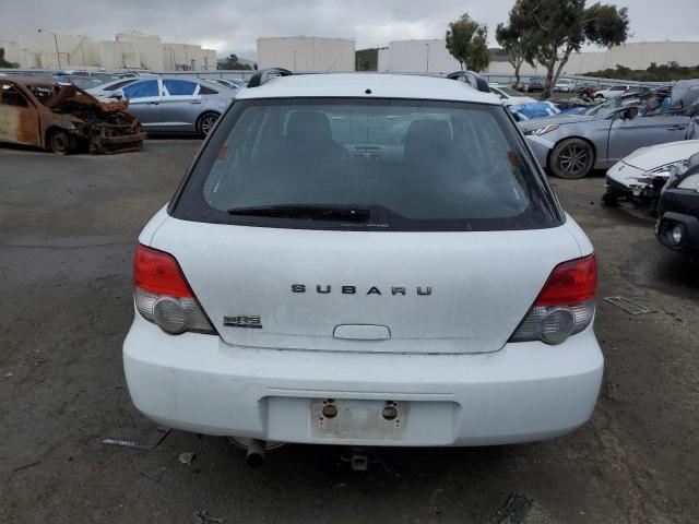 JF1GG67585G800337 - 2005 SUBARU IMPREZA RS WHITE photo 6