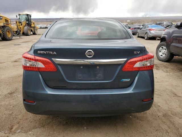 1N4AB7AP5DN904377 - 2013 NISSAN SENTRA S BLUE photo 6