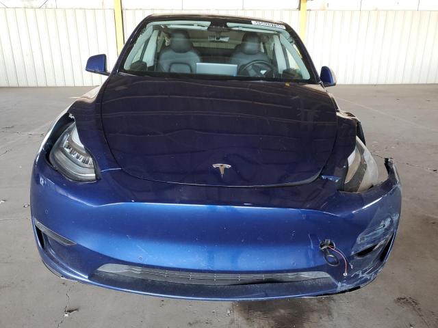 7SAYGDEE3NF386399 - 2022 TESLA MODEL Y BLUE photo 5