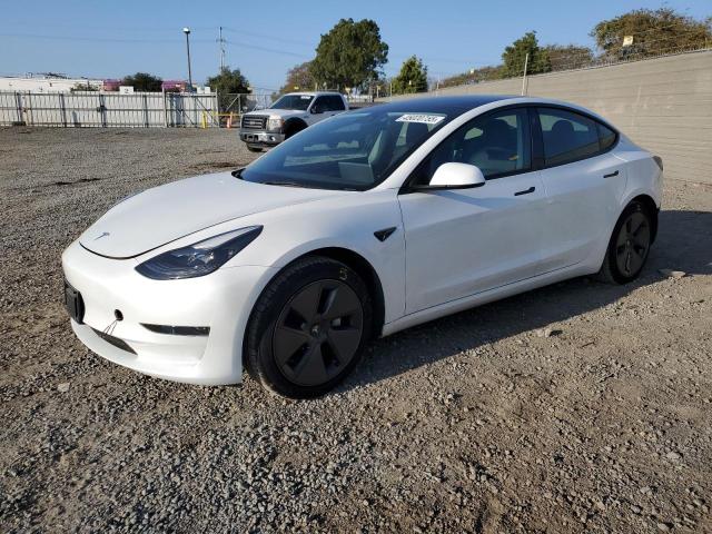 5YJ3E1EA7PF430495 - 2023 TESLA MODEL 3 Білий фото 1