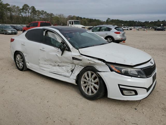 5XXGN4A76FG492981 - 2015 KIA OPTIMA EX WHITE photo 4