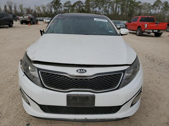 5XXGN4A76FG492981 - 2015 KIA OPTIMA EX WHITE photo 5