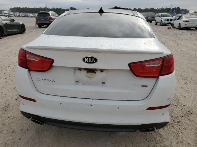 5XXGN4A76FG492981 - 2015 KIA OPTIMA EX WHITE photo 6