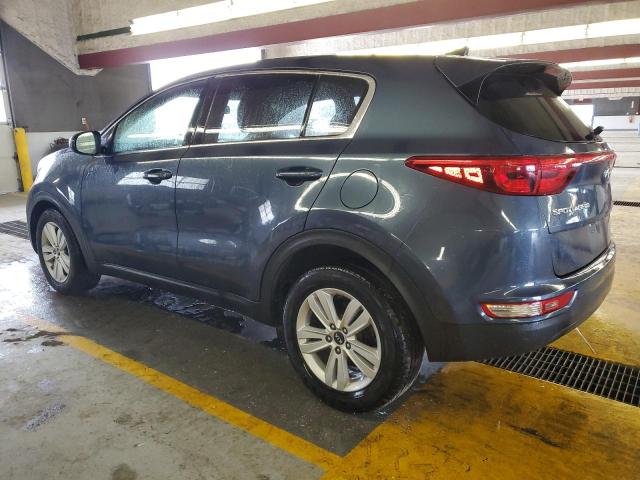 KNDPM3AC2J7385941 - 2018 KIA SPORTAGE LX BLUE photo 2