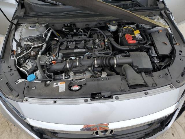 1HGCV1F59KA042267 - 2019 HONDA ACCORD EXL GRAY photo 11