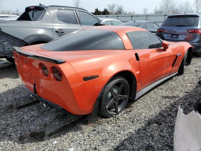 1G1YP2DW9B5112402 - 2011 CHEVROLET CORVETTE GRAND SPORT ORANGE photo 3