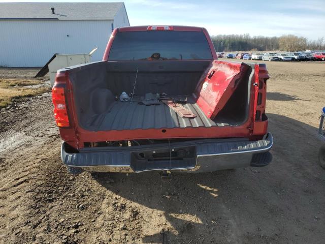 3GCUKREC9JG631412 - 2018 CHEVROLET silverado K1500 LT RED photo 6