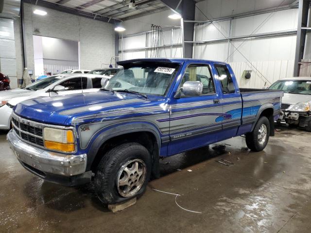 1B7GG23YXTS524384 - 1996 DODGE DAKOTA BLUE photo 1